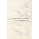 BILLY BREMNER 2 signatures of Billy Bremner former Leeds United and Scotland captain. Written on