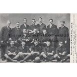 SCARBOROUGH FC 1903-04 Postcard team group, Scarborough FC 1903-04, players and officials named at