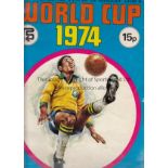 WORLD CUP 1974 Complete album, World Cup 1974, issued by FKS. All stickers have been taped down