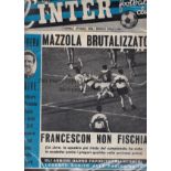 1967 EUROPEAN CUP FINAL Inter Milan v Glasgow Celtic played 25 May 1967 in Lisbon. Rare official