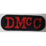 RED RUM Very rare embroidered trainers Identification patch , black with "D McC " embroidered in