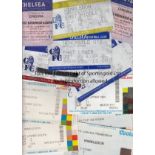 CHELSEA TICKETS Twenty four Chelsea home tickets , mostly 1990s but also includes v West Brom,