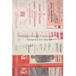 FOREST A collection of 35 Nottingham Forest Home programmes 1946-2016 and 1 Away at Bristol City