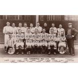 HUDDERSFIELD TOWN A black & white team group postcard 1928/9 issued by W.E. Turton of