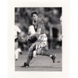 ENGLAND AUTOGRAPHED PHOTOS Twelve signed photographs mostly colour 12" X 8" including Stuart Ripley,