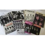 THE BEATLES A small collection of 1960'S Beatles items including 2 black & white Press