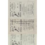 BETTESHANGER COLLIERY Three Betteshanger Colliery Welfare FC home programmes, 55/6 v Deal Town and