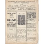 CUP SEMI-FINAL 1936 Programme for FA Cup Semi-Final, 21/3/1936, Fulham v Sheffield United at