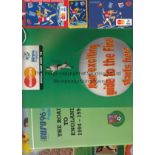 EURO 96 A miscellany of items relating to the Tournament including a Group C and Quarter-Finals