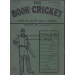 THE BOOK OF CRICKET Five issues of the weekly magazine edited by C.B. Fry and issued in the late