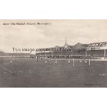 ASTON VILLA Postcard photograph of Villa Park showing a match in progress. Valentines Series