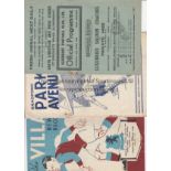 1940'S FOOTBALL PROGRAMMES Twenty programmes including Aldershot v Bristol City 47/8, Bradford PA