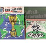 WORLD CUP 1966 German Post tournament Book, Super 8 Cine film of the Final (in paper case) and a
