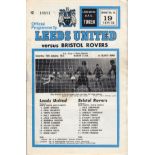 1971/2 FA CUP RUN TO THE FINAL All 15 programmes for Leeds United and Arsenal in their FA Cup run.