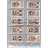 CRICKETERS 1934 Set of 50 Cricketers 1934 cigarette cards issued by John Players and Sons. Housed in