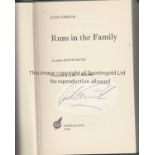 JOHN EDRICH Signed John Edrich book "Runs in the Family". Generally good