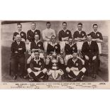 ARSENAL 1929-1930 Postcard, Arsenal team group, 1929-1930 with the FA Cup which became the first