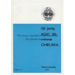 ADO 20 - CHELSEA Fiftieth Anniversary ADO 20 programme for games played by Chelsea in celebration,