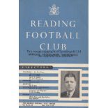 DIVISION 3 SOUTH - NORTH Reading programme issued for Division 3 South v Division 3 North, 16/3/55