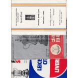 FOOTBALL SEMI-FINAL PROGRAMMES 1960'S & 1970'S FA Cup: Leicester v Sheff. Utd. 1961 2nd Replay,