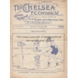 CHELSEA - LIVERPOOL 1935 Chelsea home programme v Liverpool, 31/8/1935, name of opposition on top