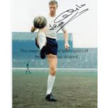 ENGLAND AUTOGRAPHS Four colour photographs, 2 of which are signed, of England players who appear