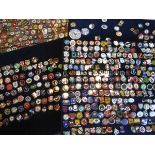 NON-LEAGUE METAL BADGES Over 720 different badges from the 1980's onwards. Good