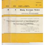 SOUTHPORT Forty seven Southport home programmes between 66/7 and 77/8 their final Football League