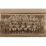 WOLVES 1920 Wolves teamgroup postcard, 1920, players and officials, photo by Hart. Good