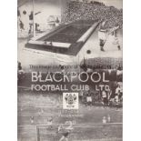 BLACKPOOL - MAN UTD 1938-39 Blackpool home programme v Manchester United , 18/2/1939, spine part