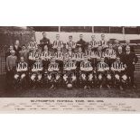SOUTHAMPTON 1922-23 Postcard, Southampton FC team group, 1922-1923, players named, photo by
