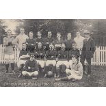 SOUTHEND UTD 1910-1911 Postcard, Southend Utd teamgroup, 1910-1911, players not named. Good