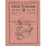 TOTTENHAM - PRESTON 1930 Tottenham home programme v Preston, 22/3/1930, slight tears to edge and