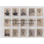 PINNACE FOOTBALL CARDS Twenty two Brown Oval Back Collection cards from 1920's issued by Geoffrey