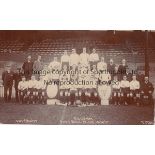 FULHAM 1906-07 Postcard titled Fulham Football Club 1906-07 and shows the first team and reserves