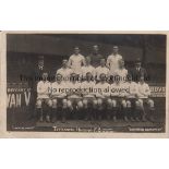 TOTTENHAM HOTSPUR 1919-1920 Postcard, Tottenham Hotspur, 1919-1920, card has "Official Photo" , "