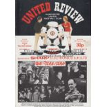 1982/3 FA CUP RUN TO THE FINAL All 13 programmes for Manchester United and Brighton & Hove Albion in