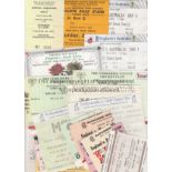 CRICKET TICKETS Twenty tickets 1984 - 2009 all for England home Test Matches at various grounds.