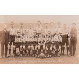 SHEFFIELD WED 1907 Postcard , Sheffield Wednesday team group titled English Cup Winners 1907 and
