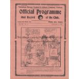 TOTTENHAM - OLDHAM 1928 Tottenham home programme v Oldham, 28/1/1928, Cup , ex bound volume. Good