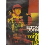 ELTON JOHN Programme Elton John's tour of the UK 1982. Light creasing. Fair to generally good