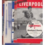 1964/5 FA CUP RUN TO THE FINAL All 15 programmes for Liverpool and Leeds United in their FA Cup run.