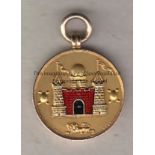 WIMBLEDON FC 1925-26 Hall marked gold medal presented to a Wimbledon player for winning the Surrey