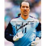 ENGLAND AUTOGRAPHS Forty signed colour photographs of players in England kit. Twenty one 12" X 8"