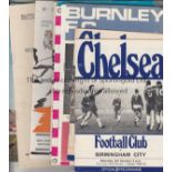 1969/70 FA CUP RUN TO THE FINAL All 15 programmes for Chelsea and Leeds United in their FA Cup