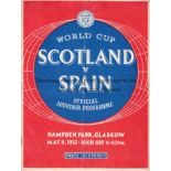 SCOTLAND A collection of 55 Scotland programmes 49 Homes and 4 Aways (all v England 1969,71,73,75)