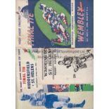 RUGBY LEAGUE A collection of 3 programmes Warrington v St Helens (Semi Final) 1953 (Pirate),1948 and