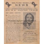 WARTIME - ITALY Issue of Welfare Weekly news dated 23/3/46. The eight page magazine was issued by