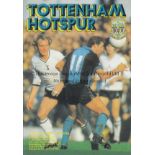 1980/1 FA CUP RUN TO THE FINAL All 15 programmes for Tottenham Hotspur and Manchester City in