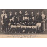 THIRD LANARK FC 1921-22 Postcard showing Third Lanark FC team group, 1921-22, players named. Good